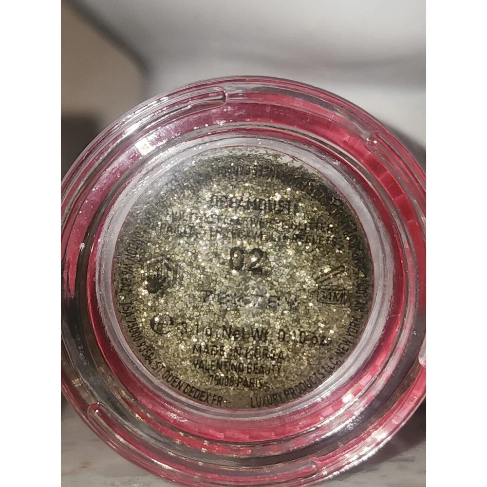 Valentino Dreamdust Eye Glitter 02 Go For Gold 3.1g New in Box